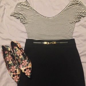 Nine West Xeena Floral Heels, Size 5